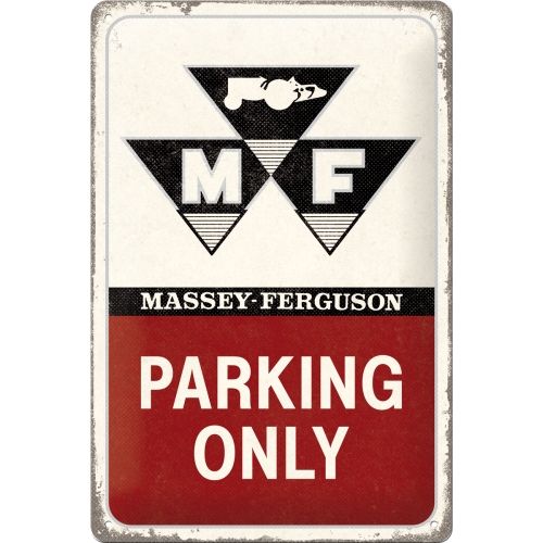 Massey Ferguson Parking Only - Sign Board 20 x 30cm