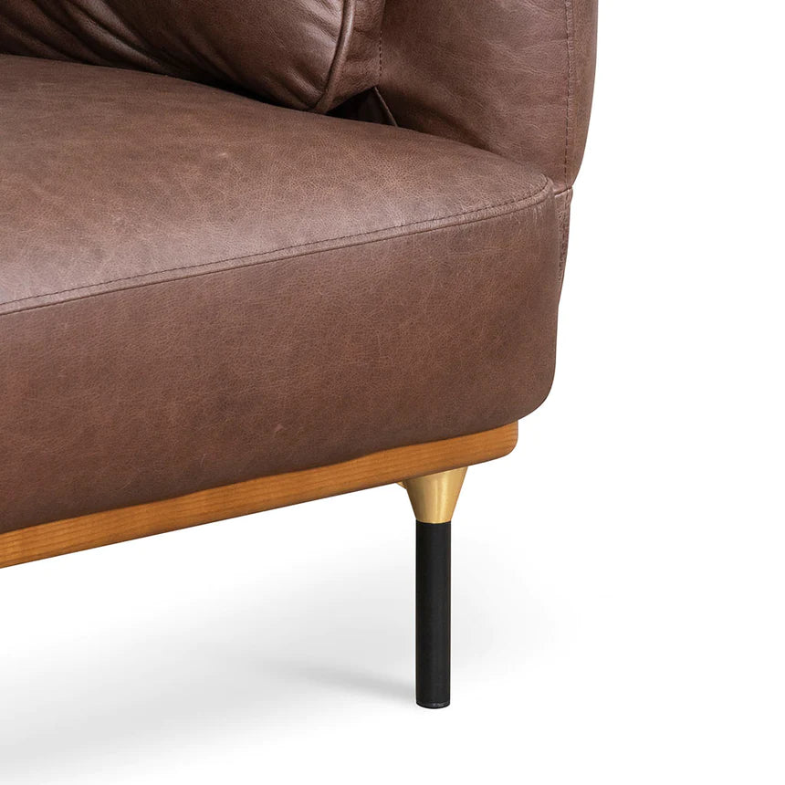 Masterpiece Elegance 3-Seater Leather Sofa