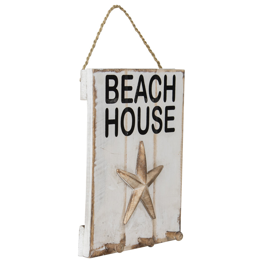 Wooden 3D Sign Wall Art - Beach House