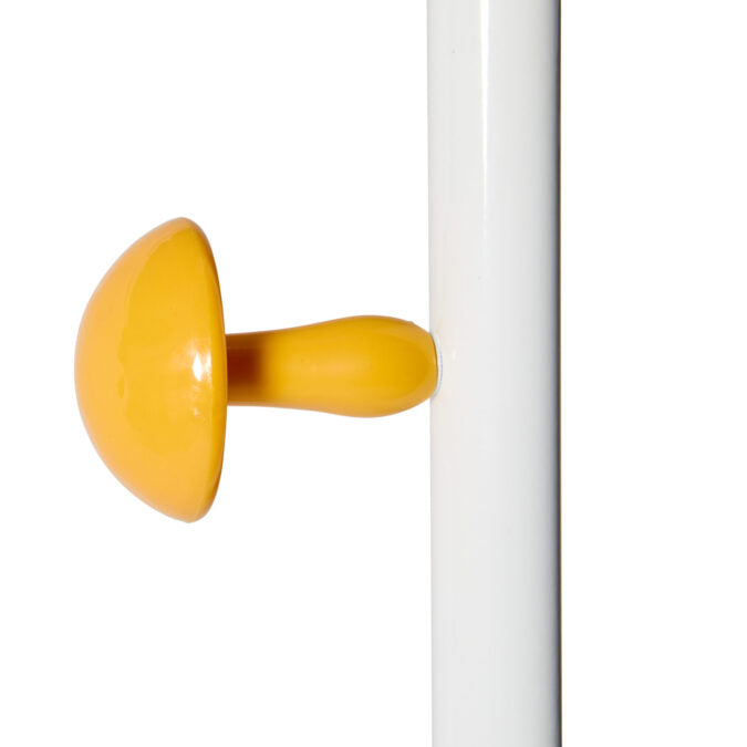 Metal Multicolor Toadstool Coat Rack