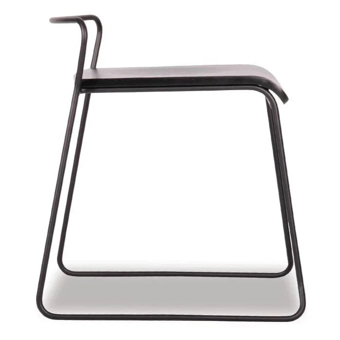 Metallic Harmony Black Chair