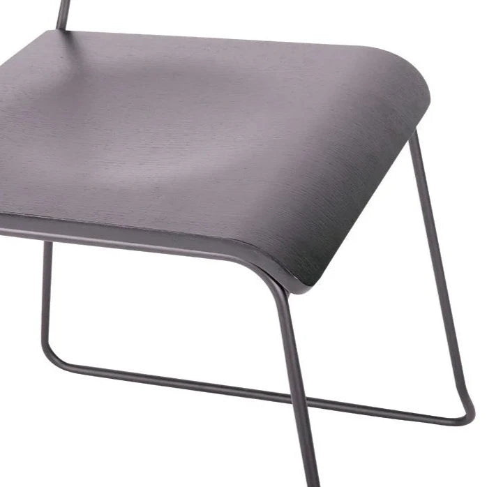 Metallic Harmony Black Chair