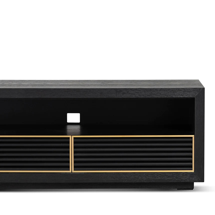 Metro Media Console TV Unit 200cms - Black