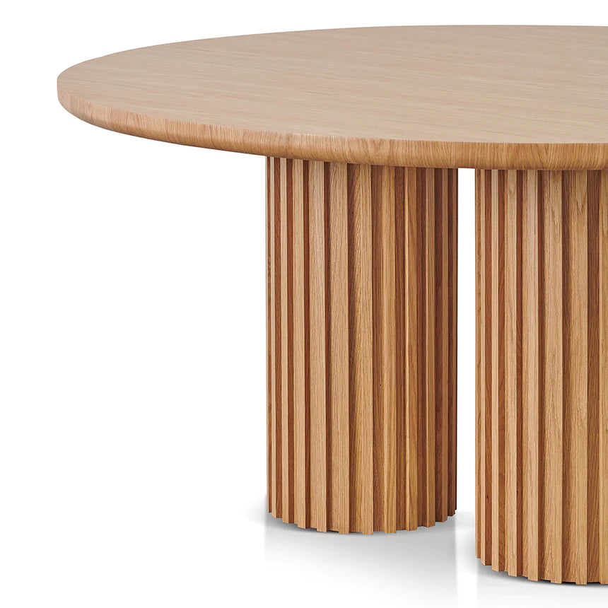 Mid-Century Modern Dining Table 150cms - Natural