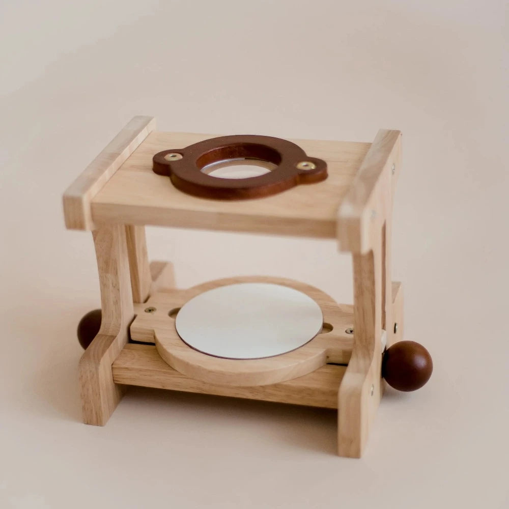Miniature Kids Wooden Microscope