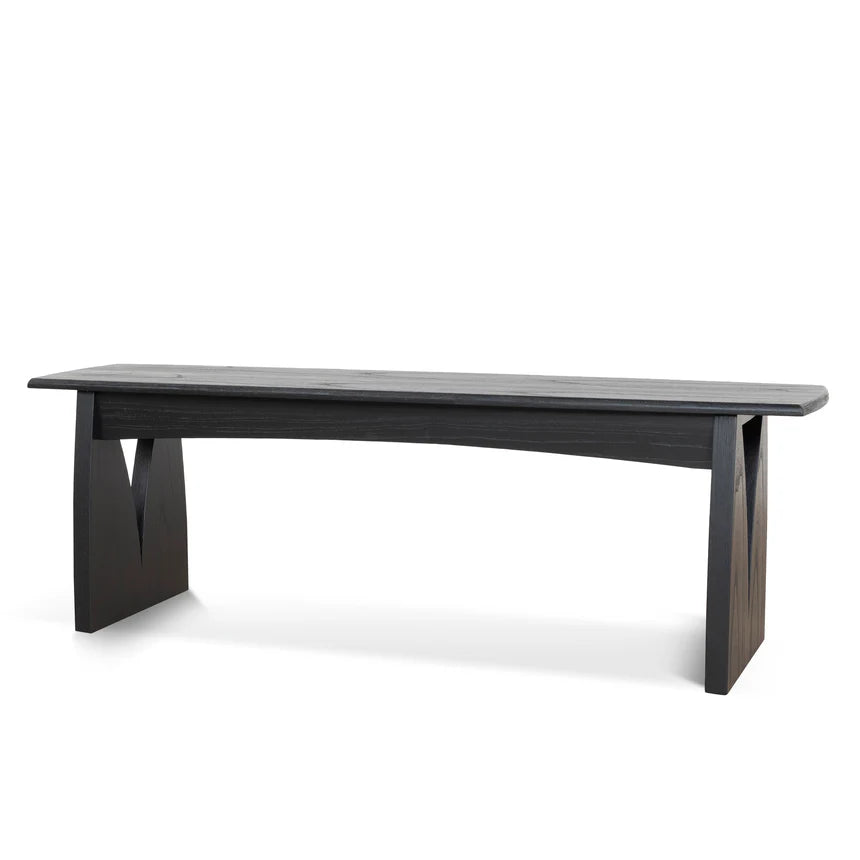 Minimalist Style Hudson Dining Bench - Black