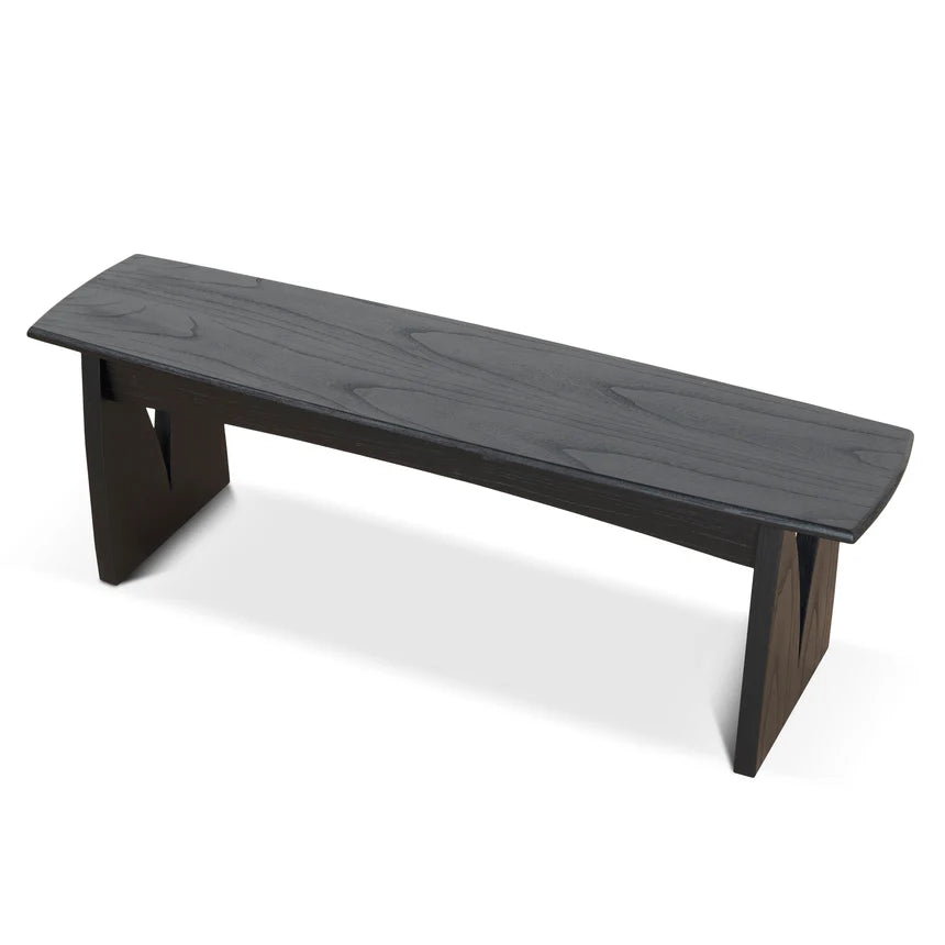 Minimalist Style Hudson Dining Bench - Black