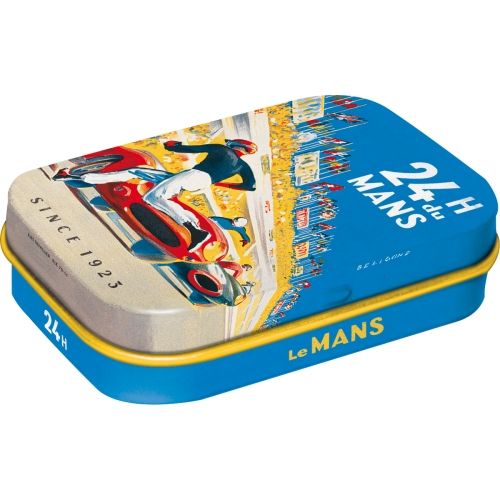 Mint Box 24h Le Mans Racing Poster Blue - Nostalgic-Art - 4x6x2cm