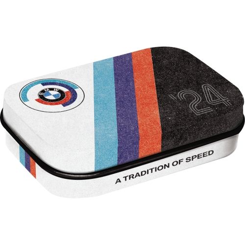 Mint Box BMW Motorsport Tradition of Speed - Nostalgic-Art - 4x6x2cm