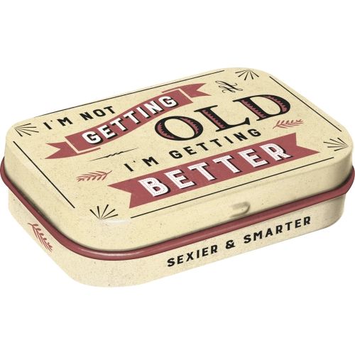 Mint Box I'm Not Getting Old - Nostalgic-Art - 4x6x2cm