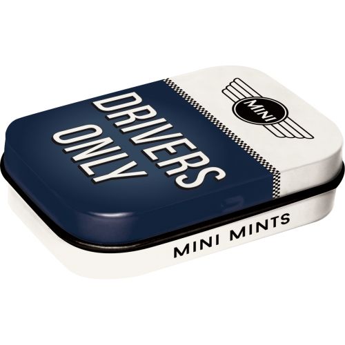 Mint Box Mini Drivers Only - Nostalgic-Art - 4x6x2cm