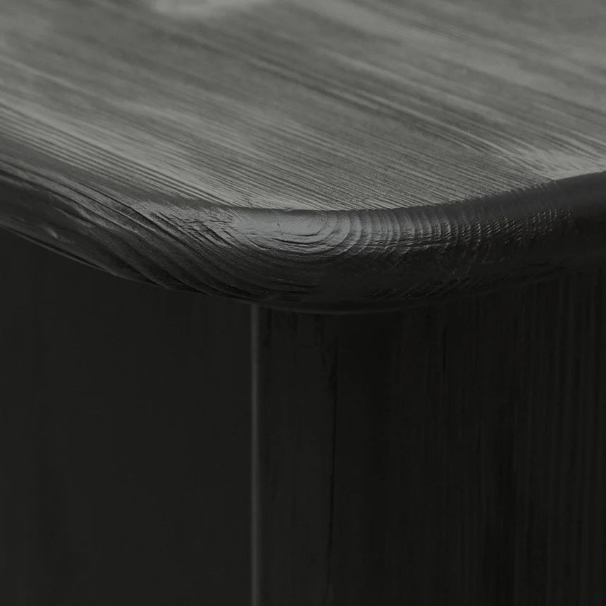 Modern Accent Side Table 55cms - Black