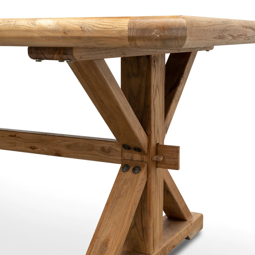 Modern Birch Dining Table 240cms - Natural
