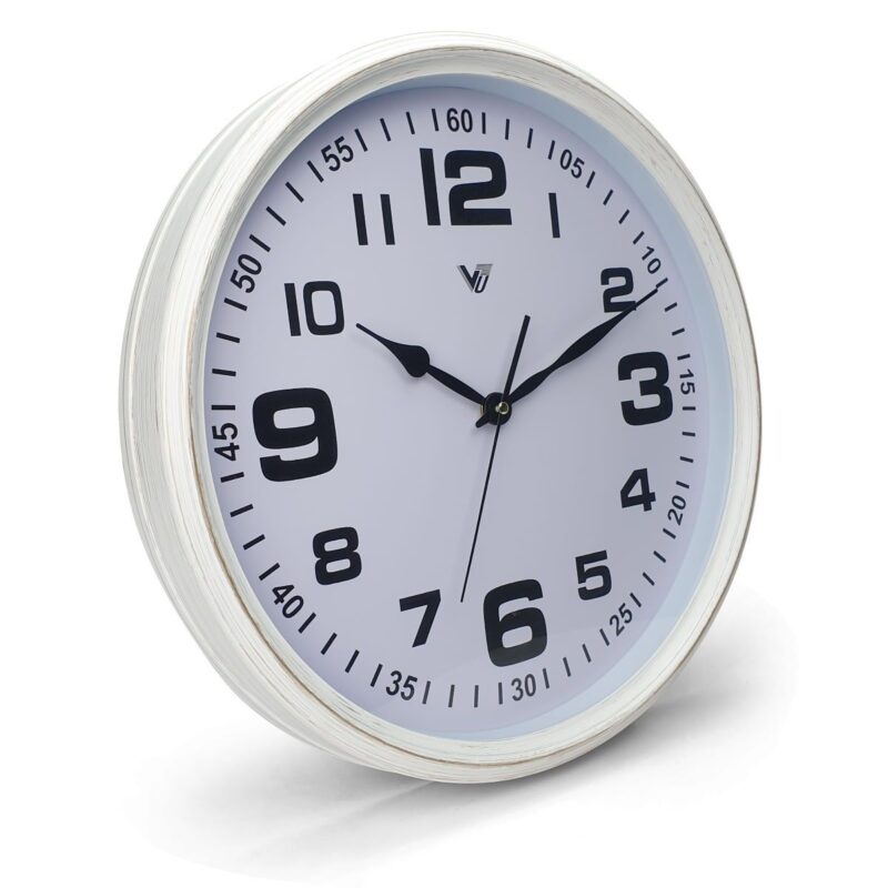 Modern Designer Wall Clock 40cms (Available in 2 colors)