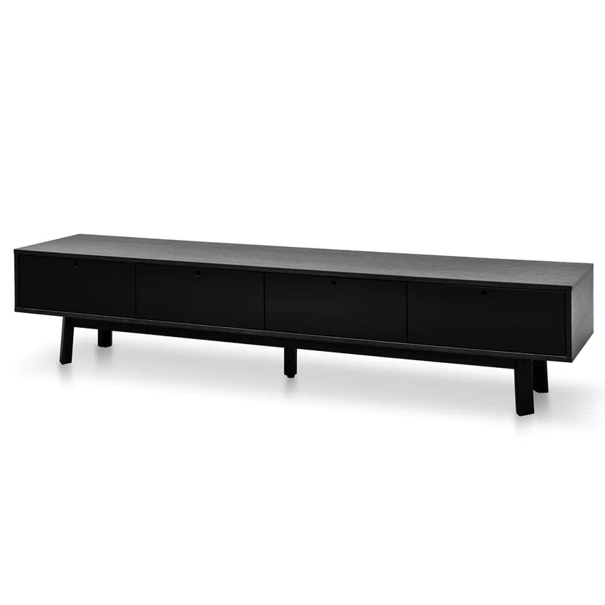 Modern Living Media TV Unit 220cms - Black
