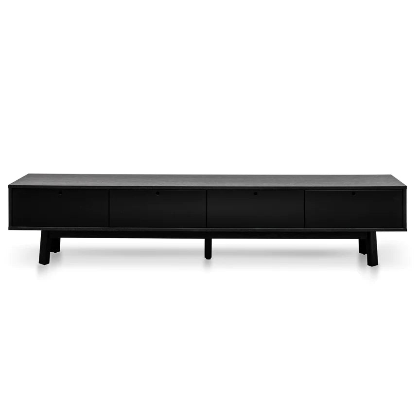 Modern Living Media TV Unit 220cms - Black