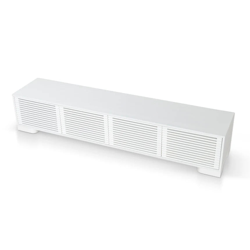 Modern Living White Entertainment Unit - 230cms