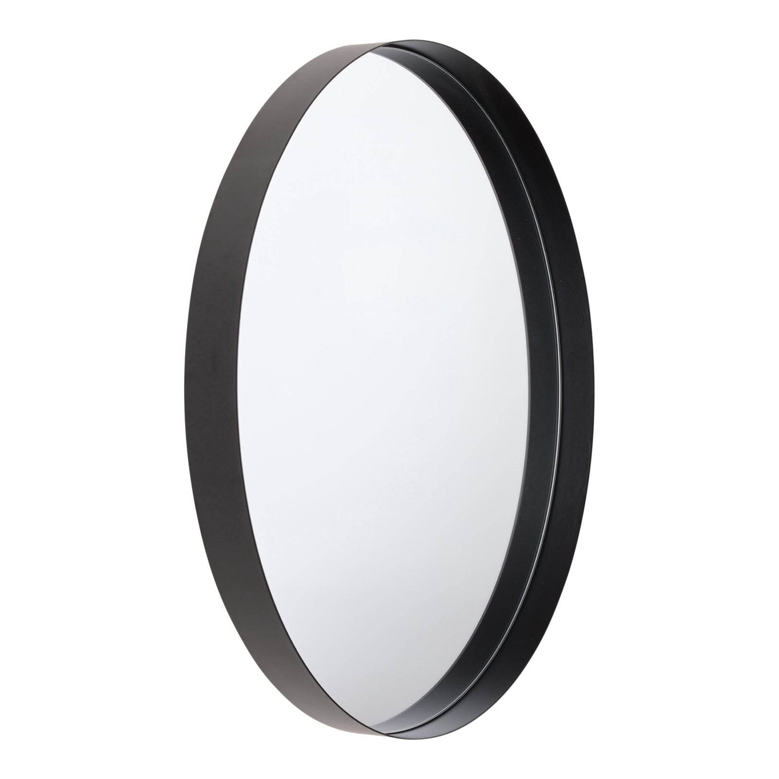 Modern Marvel 60cm Stainless Steel Mirror - Black