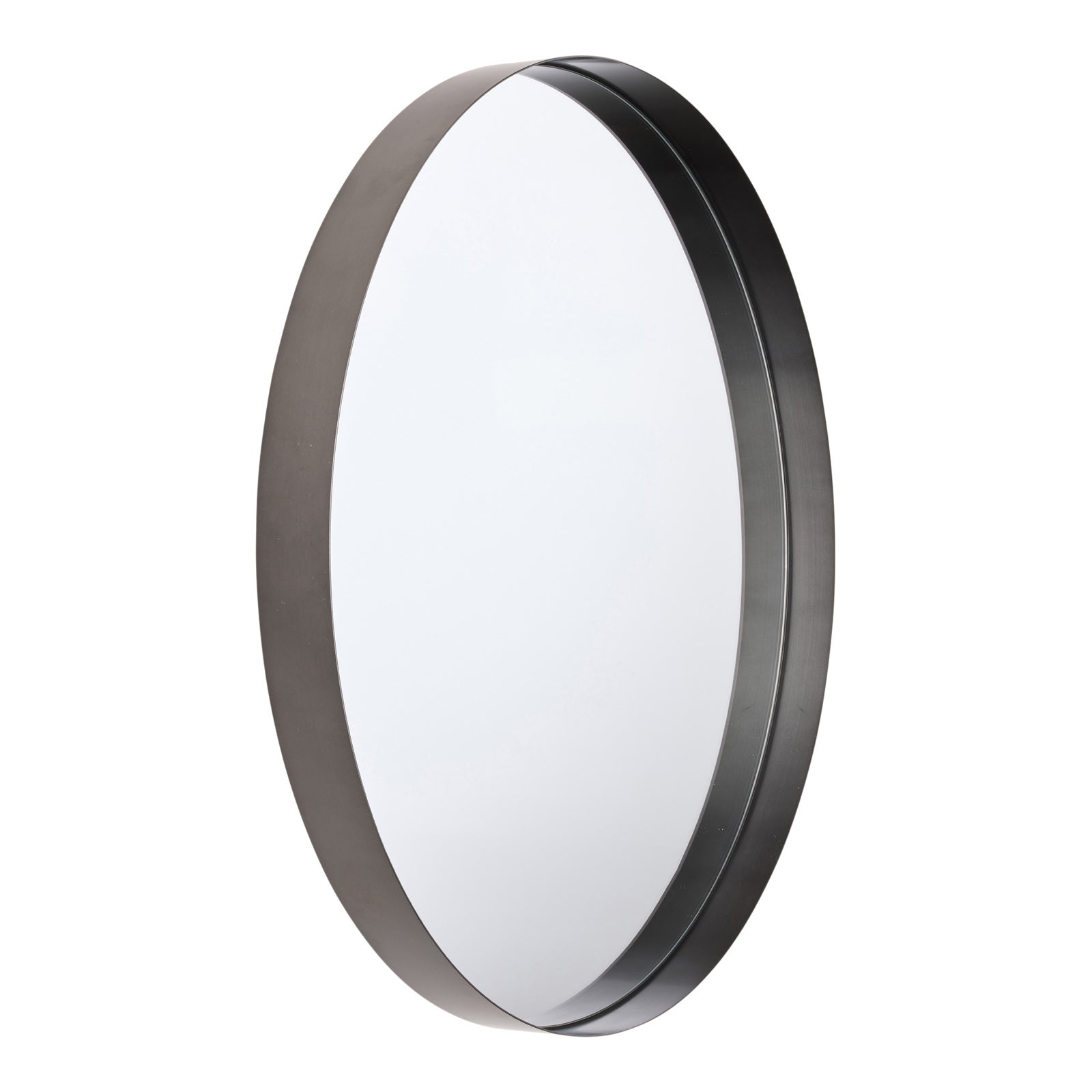 Modern Marvel 60cm Stainless Steel Mirror - Gun Metal