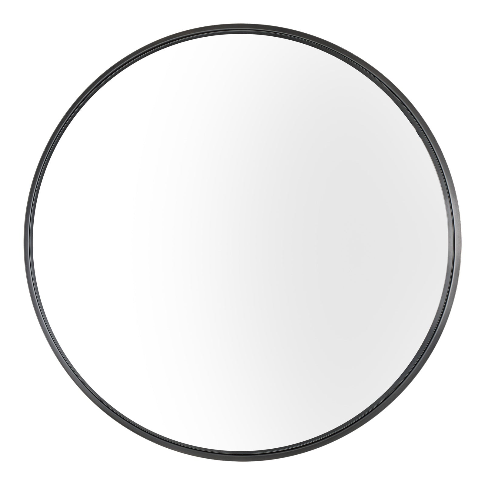 Modern Marvel 80cm Stainless Steel Mirror - Gun Metal