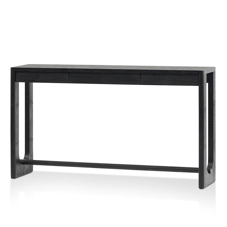 Modern Minimalism Console Table Black 150cms