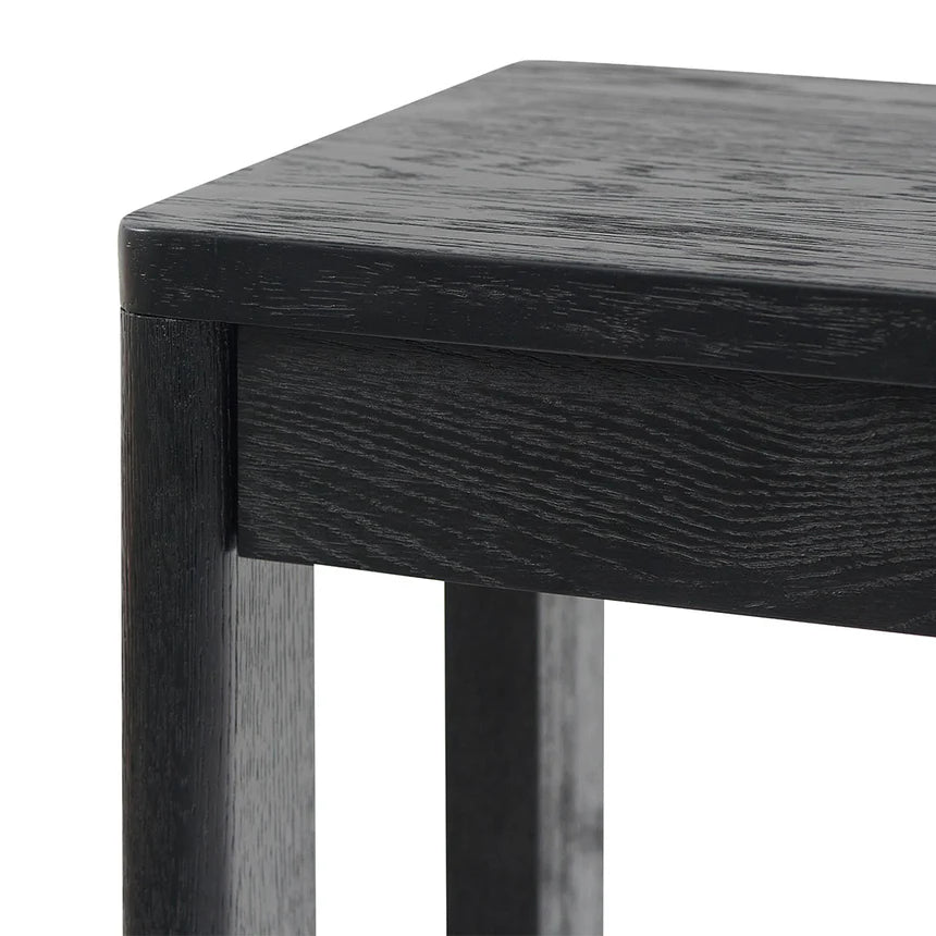 Modern Minimalism Console Table Black 150cms