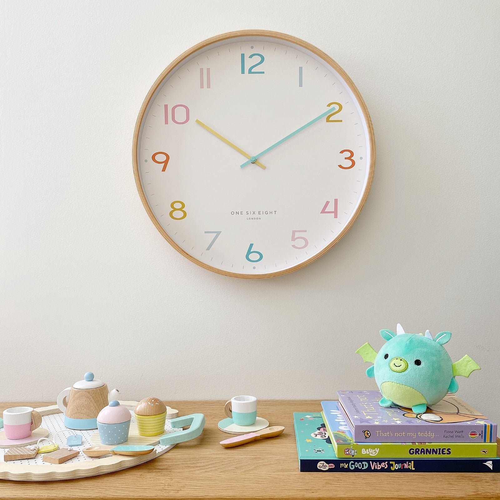 Modern Opulence White Wall Clock  (Available in 2 Sizes)