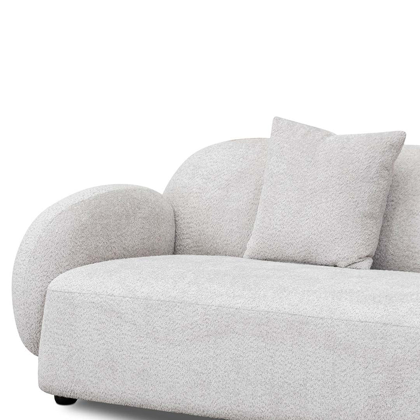 Modern Serenity 3-Seater Fabric Sofa