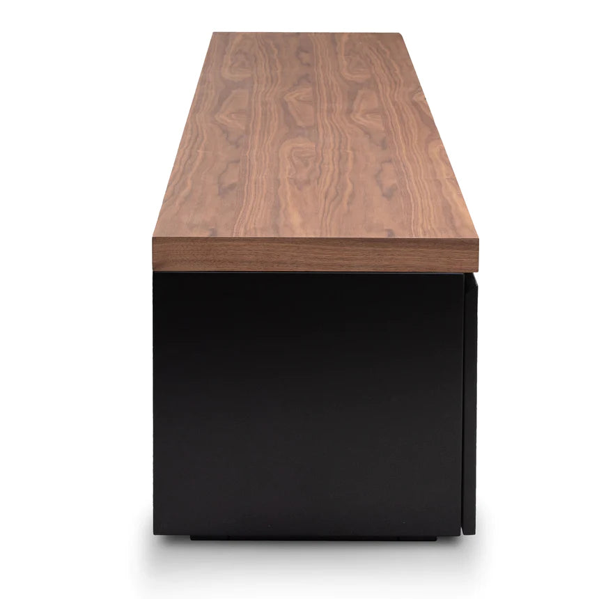Modern Vista TV Unit 240cms - Walnut