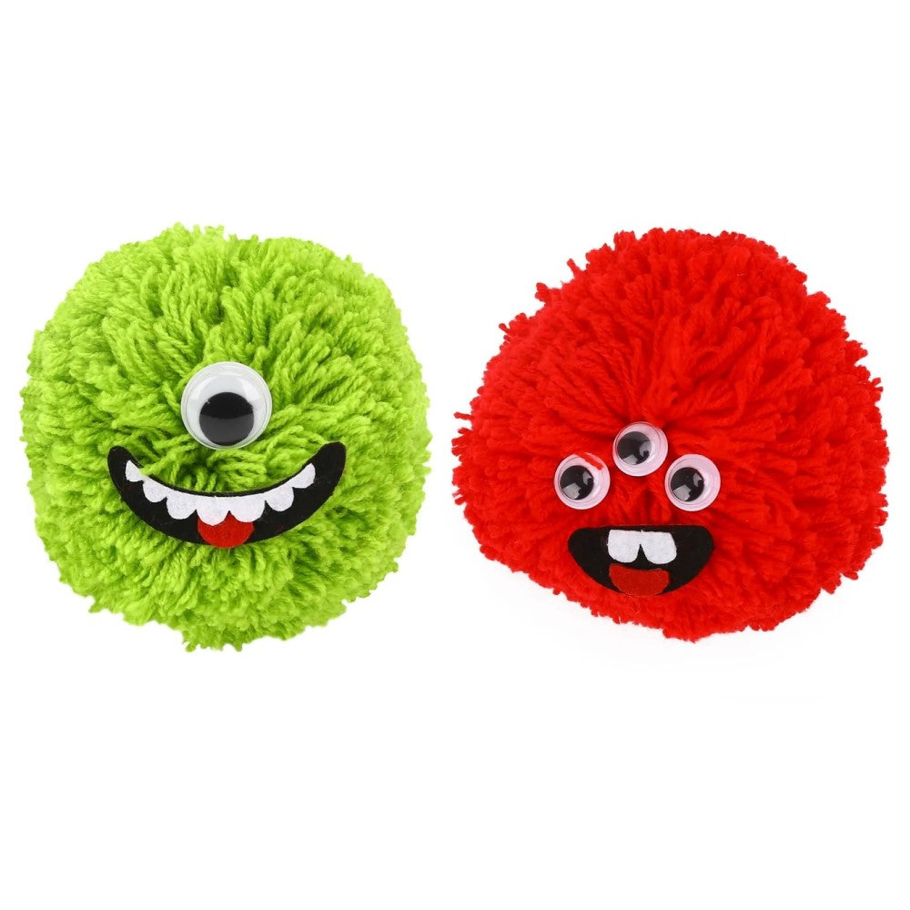Monster Balls Pom Pom Craft Kit