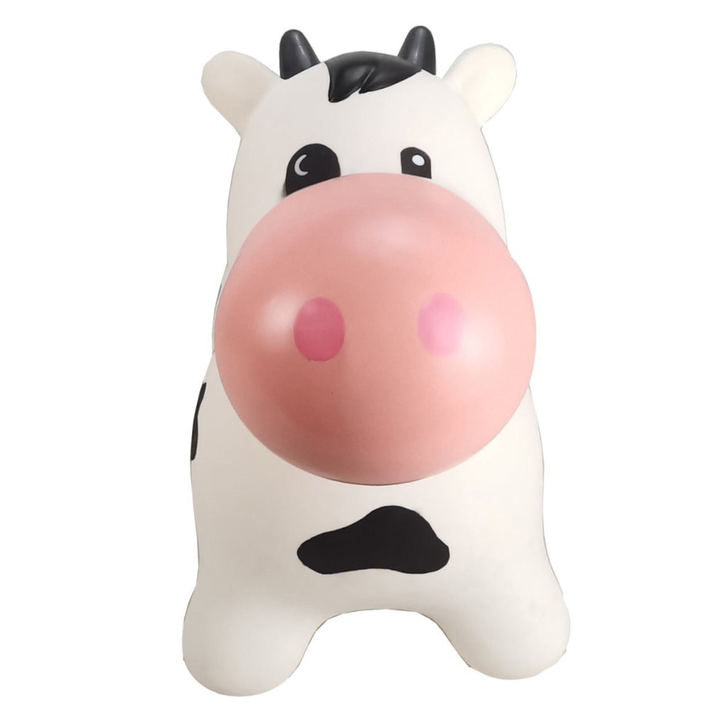 Inflatable Outdoor Bouncy Rider - Moo Moo The Cow