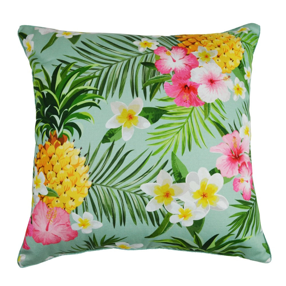 Multicolor Pineapple Cushion With Recycled Fill 45 X 45cms
