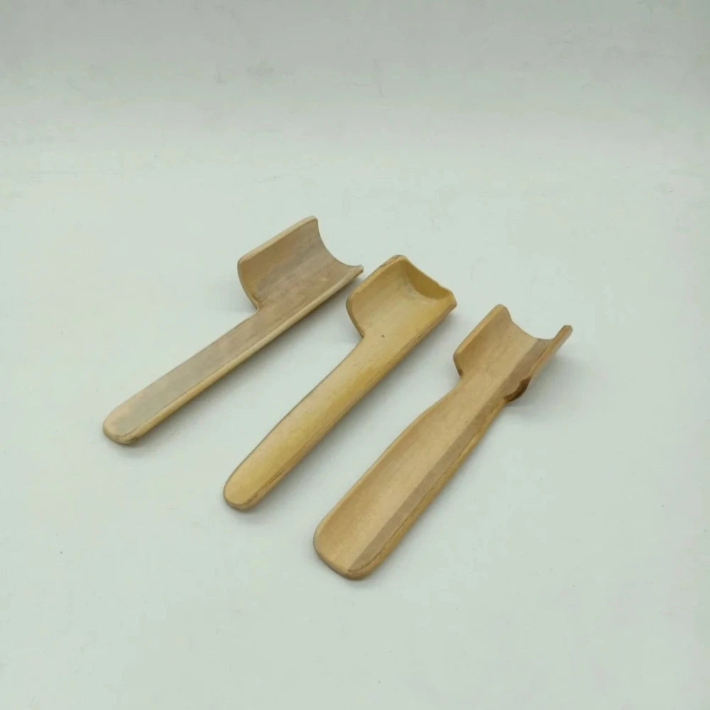 Natural Bamboo Spoons 15cms - Set of 3