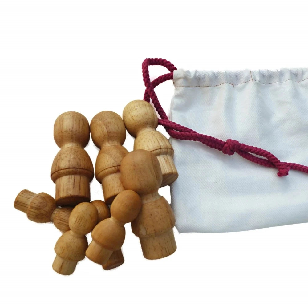 Natural People Play Set - Set of 8