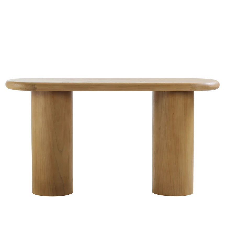 Natural Travertine Top Console Table 152cms