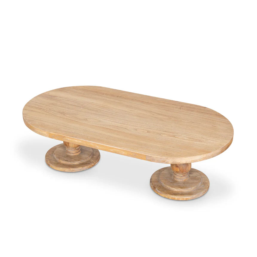 Natural Warmth Wooden Coffee Table