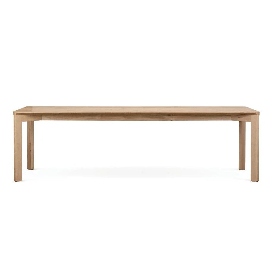 Natural Wooden Dining Table (Available in 2 Sizes)