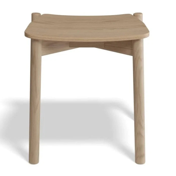 Natural Wooden Low Stool 45cms