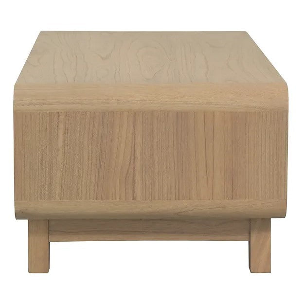 Nature's Touch Simple Wooden Coffee Table - Natural