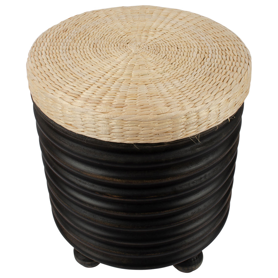 Nero Wave Side Table - 45cms