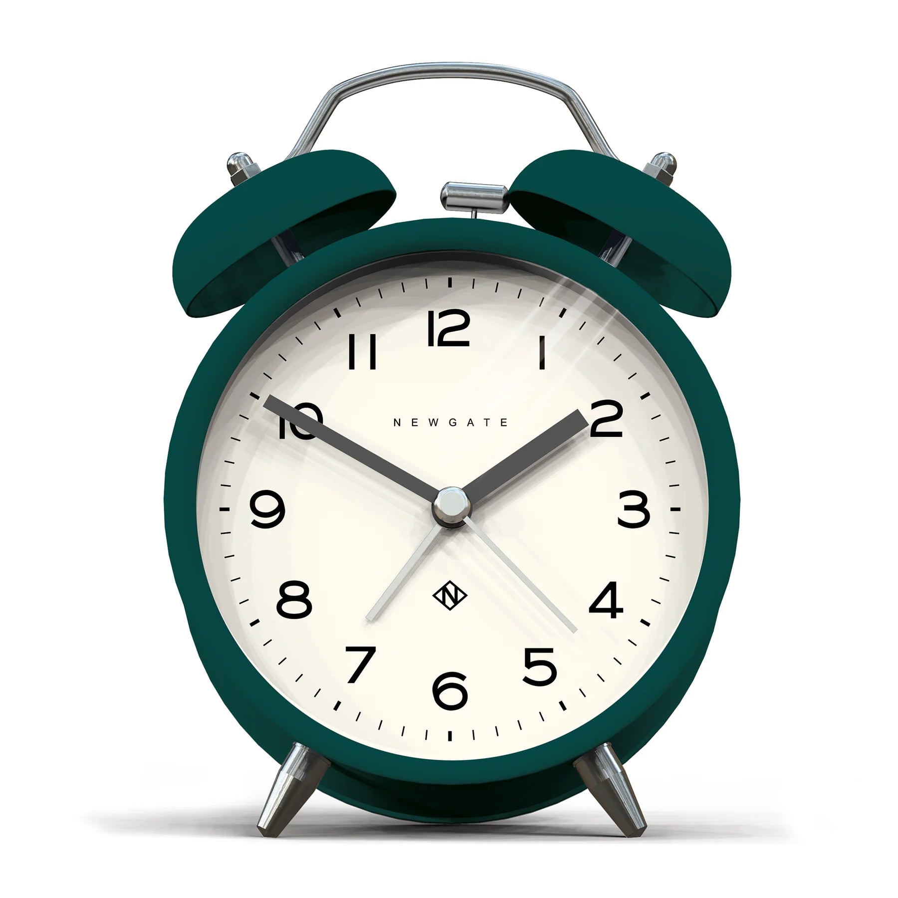 Newgate Charlie Bell Alarm Clock - Available in 3 Colors