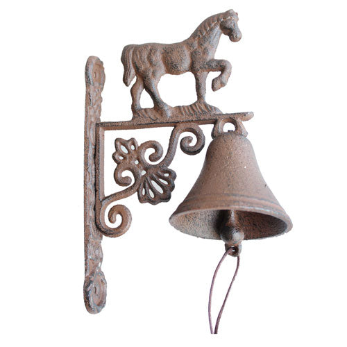 Noble Brass Prancing Horse Doorbell