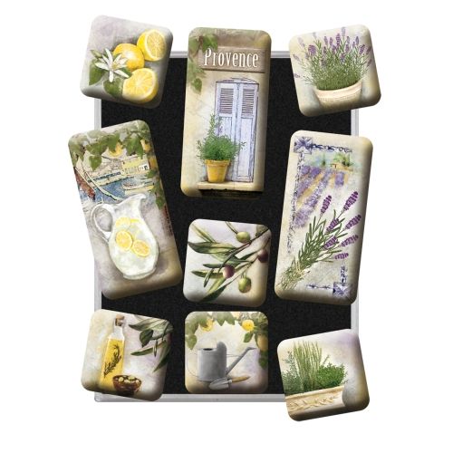 Nostalgic-Art 9pc Fridge Magnet Set Mediterranean