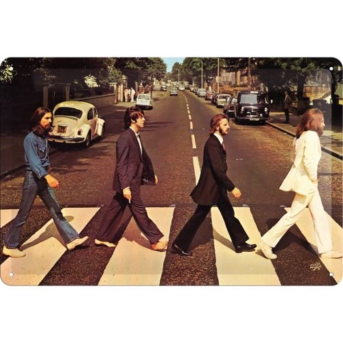 Nostalgic-Art Beatles Abbey Road 20 x 30cm Sign Board