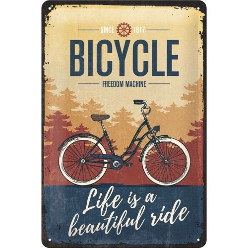 Nostalgic-Art Bicycle Beautiful Ride - Medium Sign Board