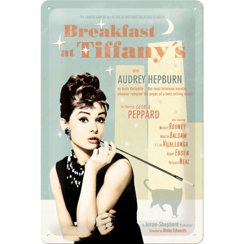 Nostalgic-Art Breakfast @ Tiffany's Blue 20 x 30cm Sign Board