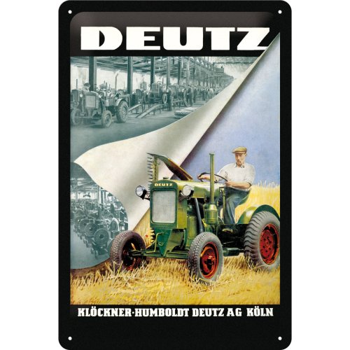 Nostalgic-Art Deutz 20 x 30cm Sign Board