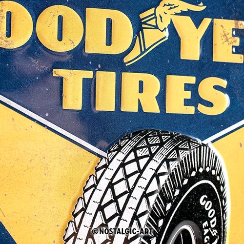 Nostalgic-Art Goodyear - Super Cushion 20 x 30cm Sign Board