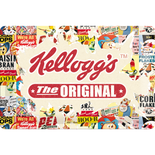 Nostalgic-Art Kellogg's Original 20 x 30cm Sign Board