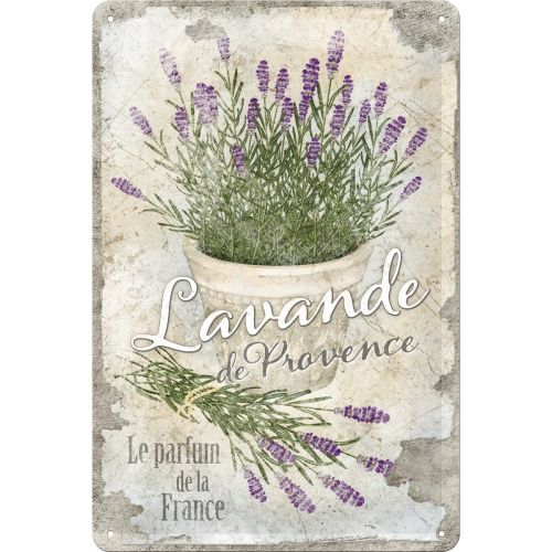 Nostalgic-Art Lavande De Provence 20 x 30cm Sign Board
